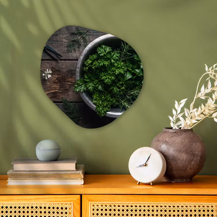 Organisch schilderij - Forex - Groenten - Hout - Eten — 2