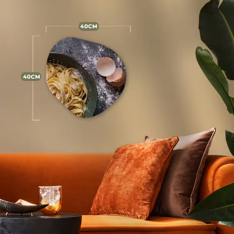Organisch schilderij - Forex - Pasta - Keuken - Eten — 4