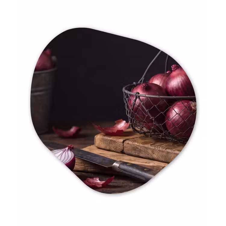 Organisch schilderij - Forex - Ui - Eten - Rustiek — 1