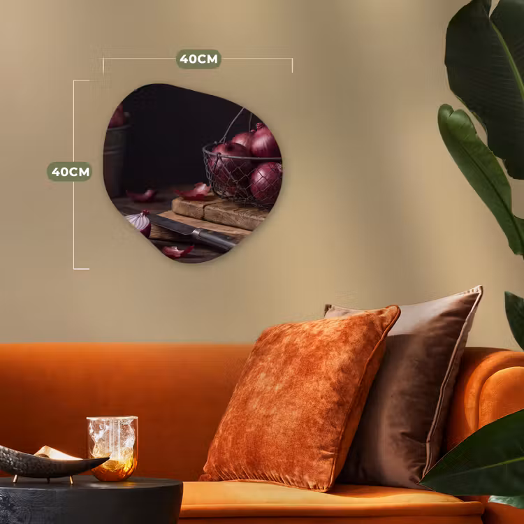 Organisch schilderij - Forex - Ui - Eten - Rustiek — 4