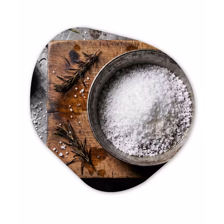 Organisch schilderij - Forex - Zout - Keuken - Rustiek — 1