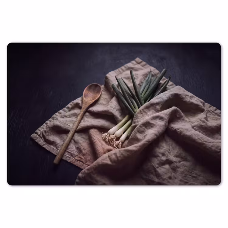 Placemat - 6 stuks - Eten - Lepel - Rustiek — 7