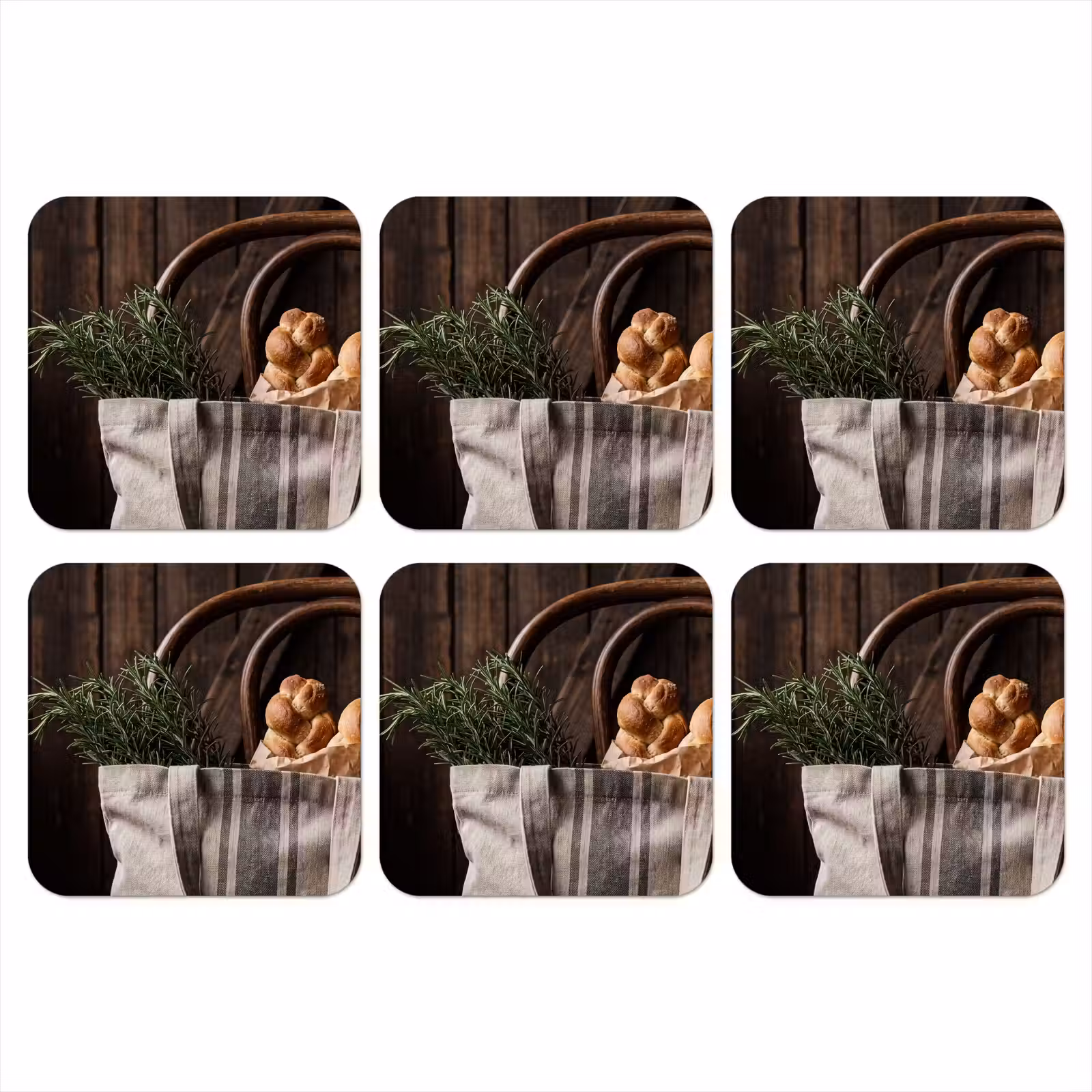 Onderzetter - Brood - Kruiden - Eten — 1