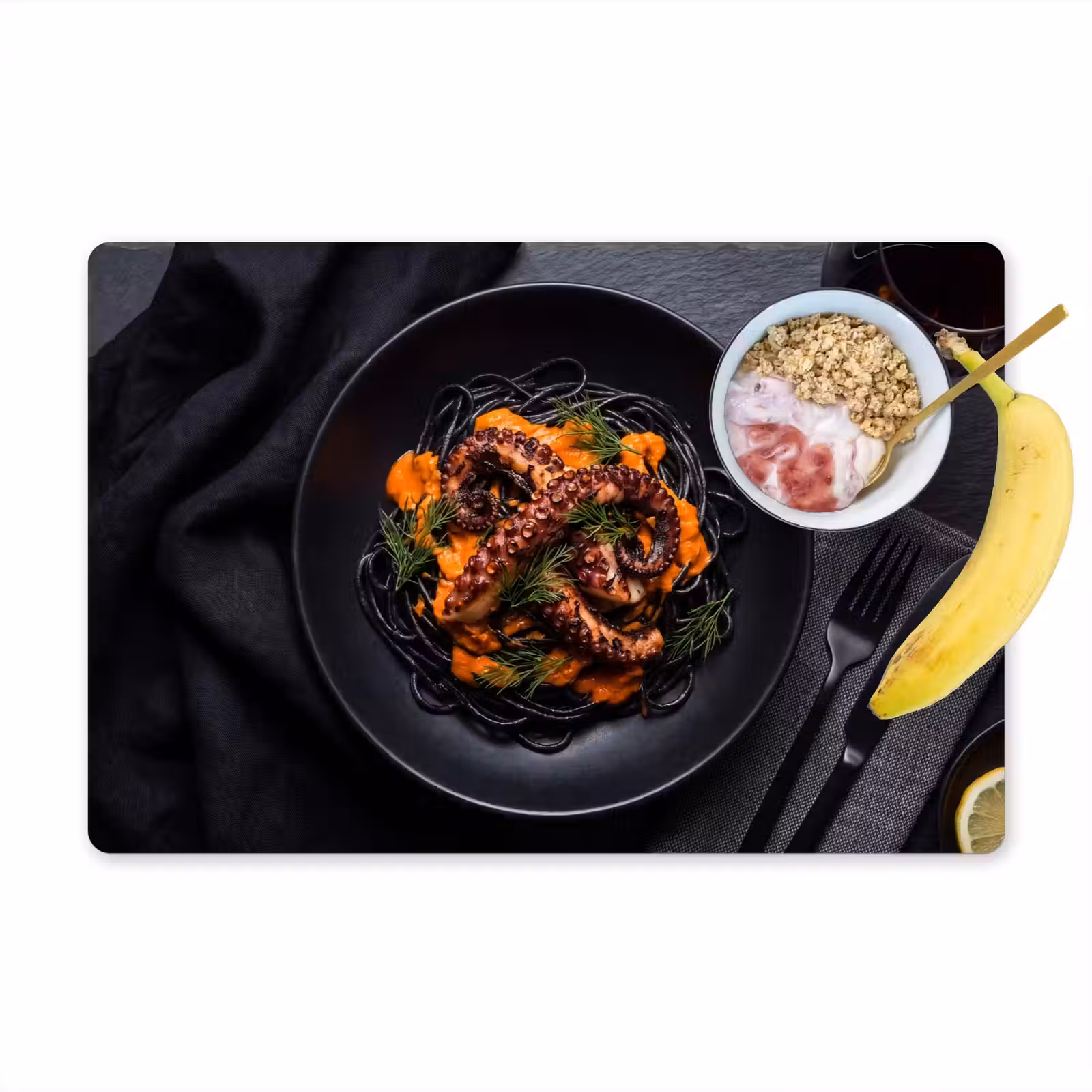 Placemat - 6 stuks - Eten - Octopus - Modern — 1