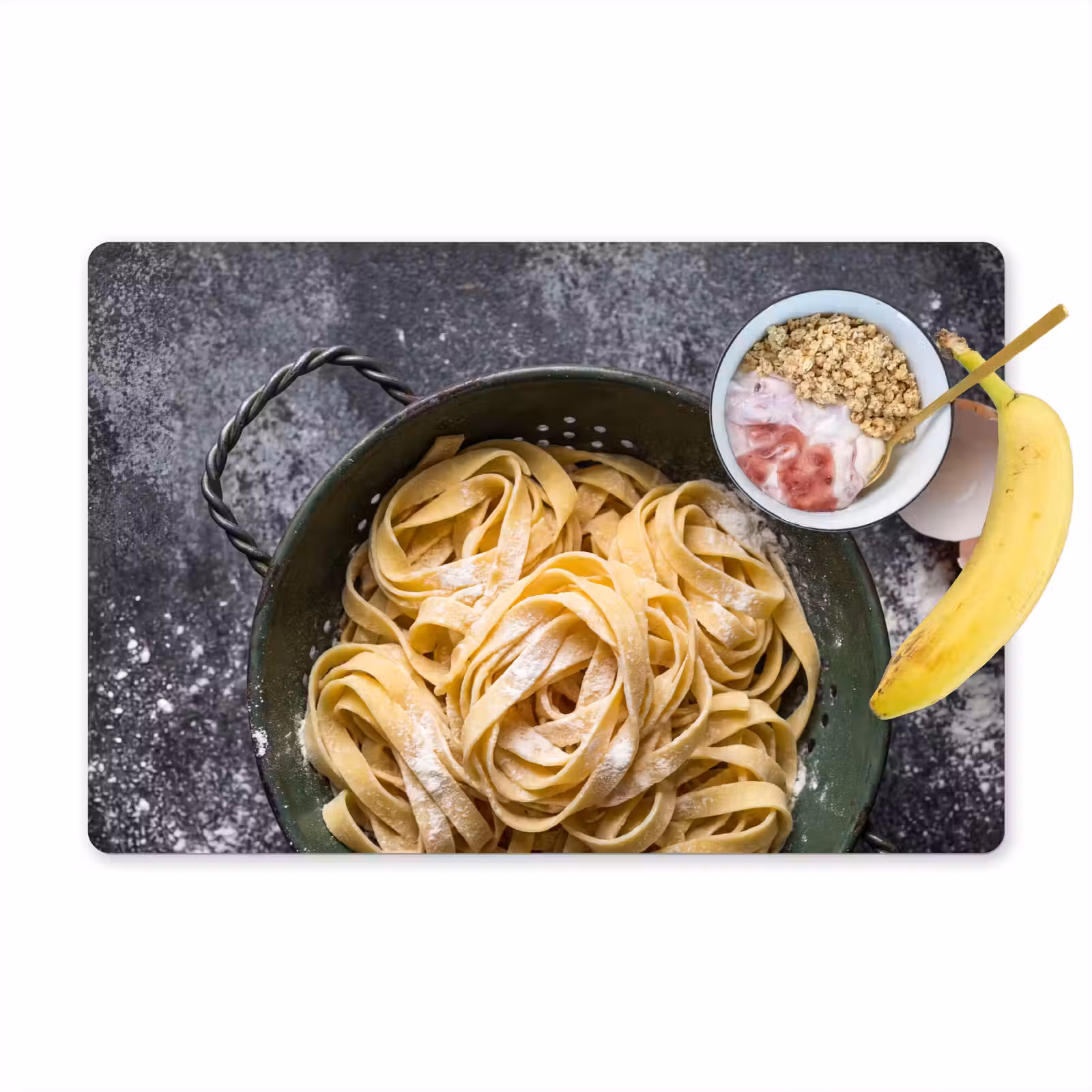 Placemat - 6 stuks - Pasta - Keuken - Eten — 1