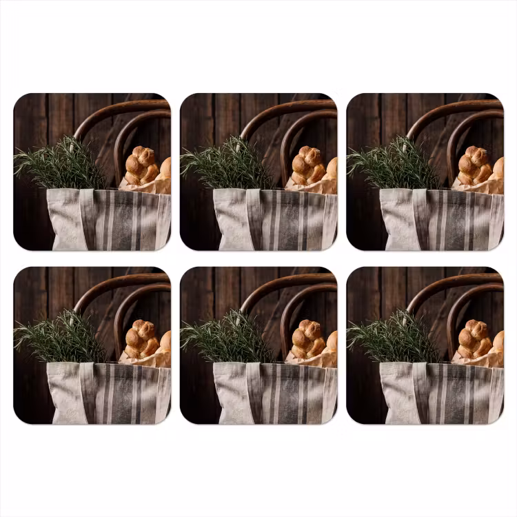 Onderzetter - Brood - Kruiden - Eten — 1