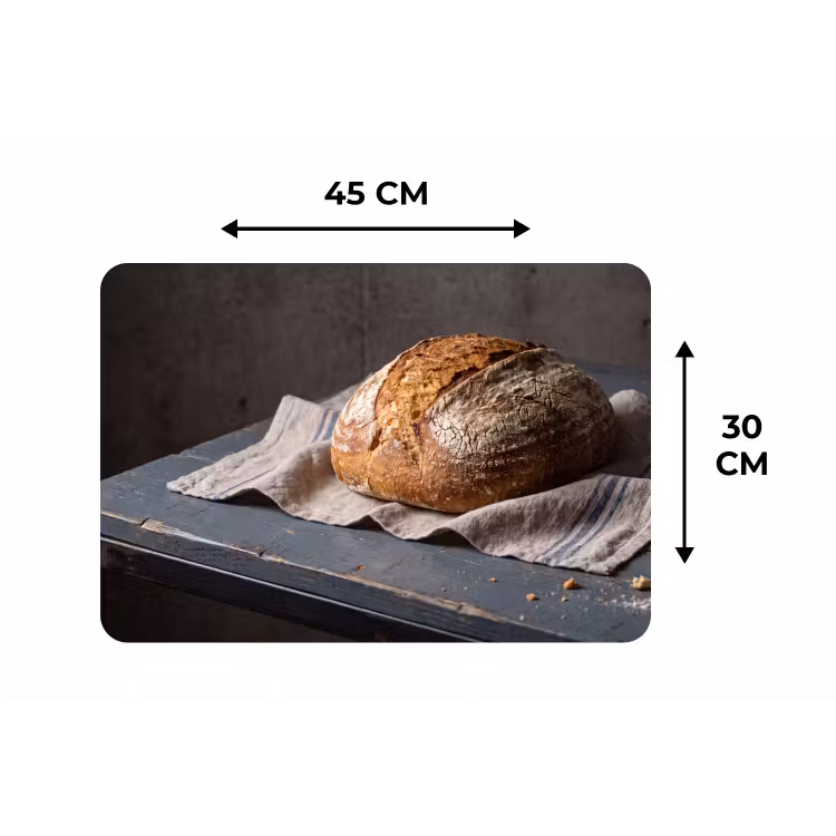 Placemat - 6 stuks - Brood - Rustiek - Eten — 3