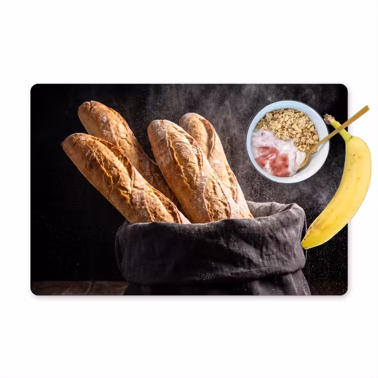 Placemat - 6 stuks - Brood - Zak - Eten — 1