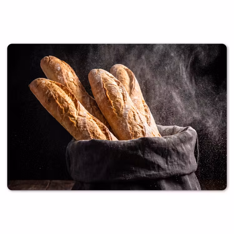 Placemat - 6 stuks - Brood - Zak - Eten — 7