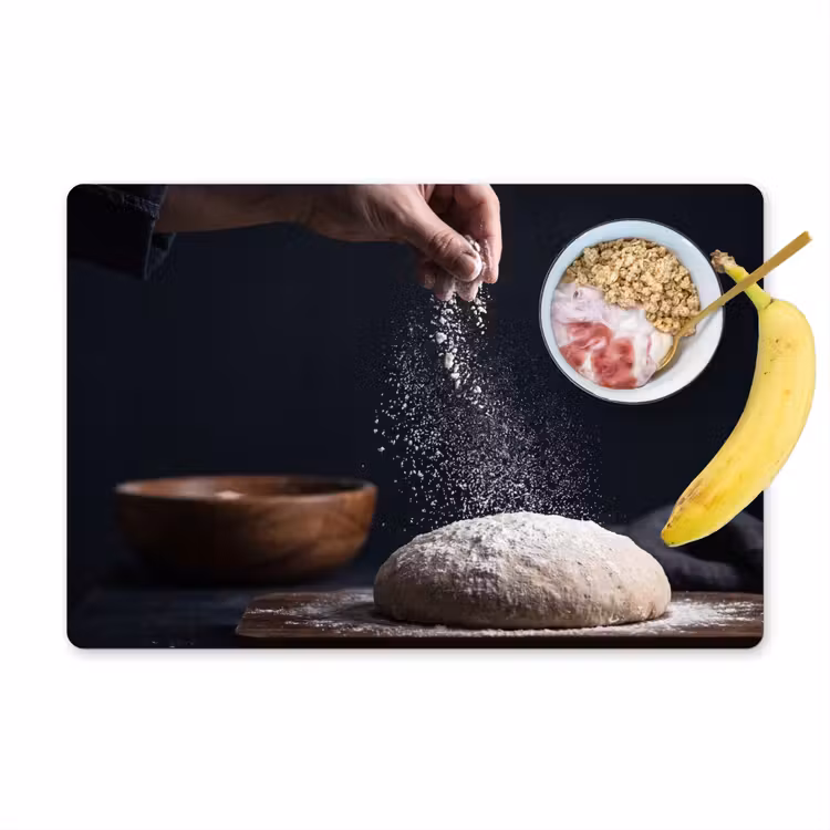 Placemat - 6 stuks - Deeg - Hand - Bakken — 1