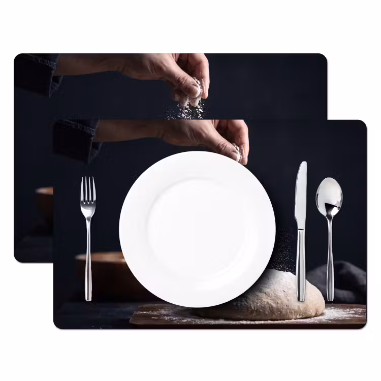 Placemat - 6 stuks - Deeg - Hand - Bakken — 2