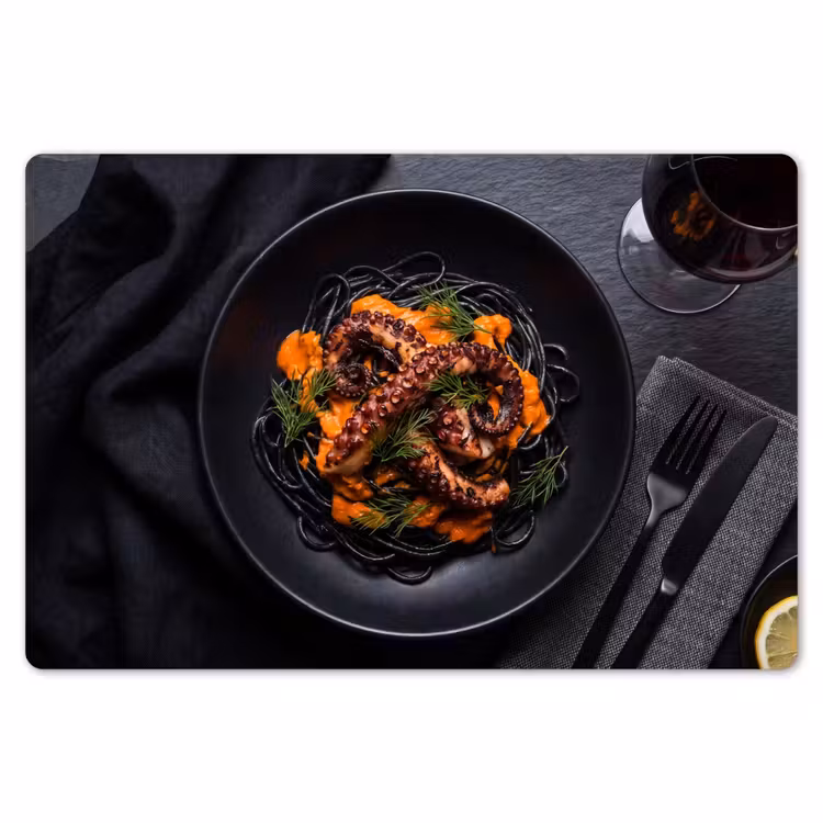 Placemat - 6 stuks - Eten - Octopus - Modern — 7
