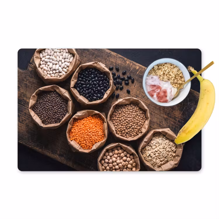 Placemat - 6 stuks - Eten - Zakjes - Voeding — 1