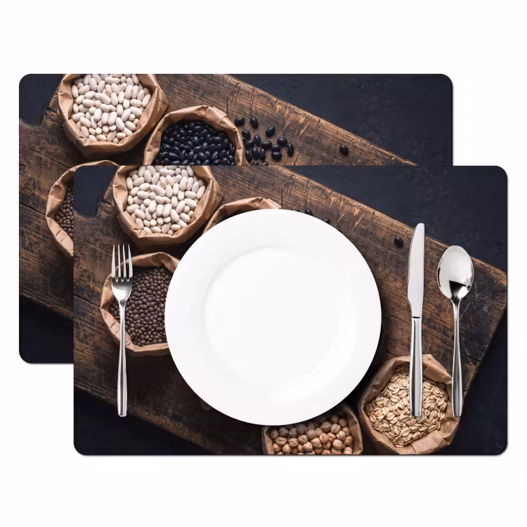 Placemat - 6 stuks - Eten - Zakjes - Voeding — 2