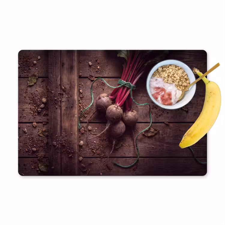 Placemat - 6 stuks - Groente - Bieten - Rustiek — 1
