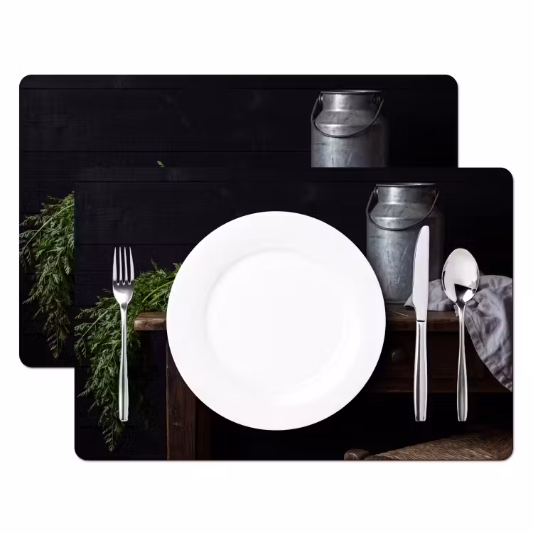 Placemat - 6 stuks - Groenten - Rustiek - Stilleven — 2