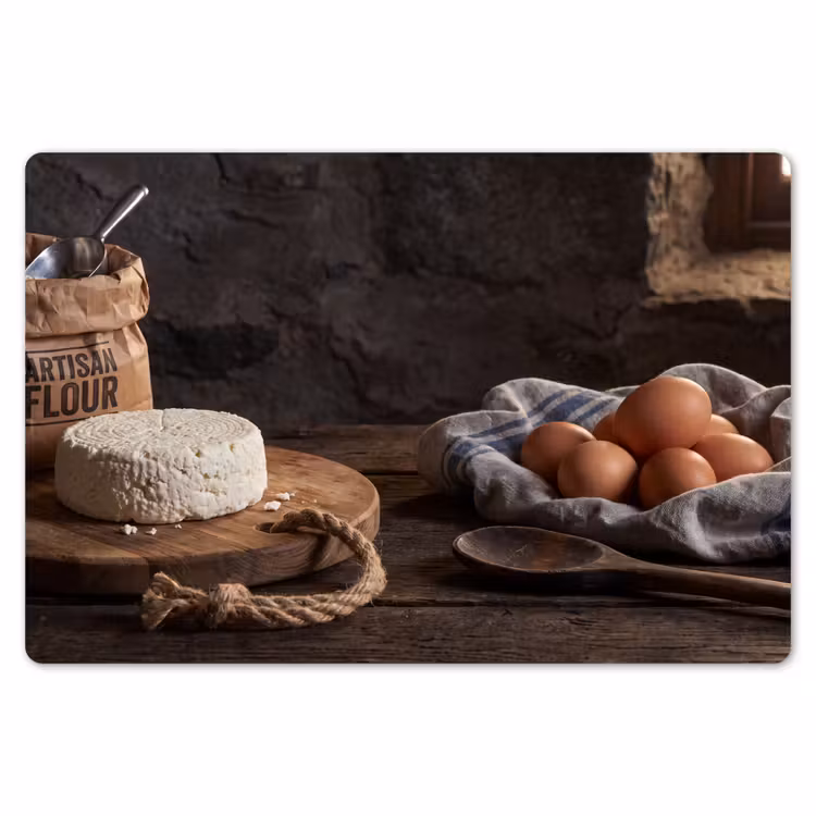 Placemat - 6 stuks - Meel - Eieren - Eten — 7