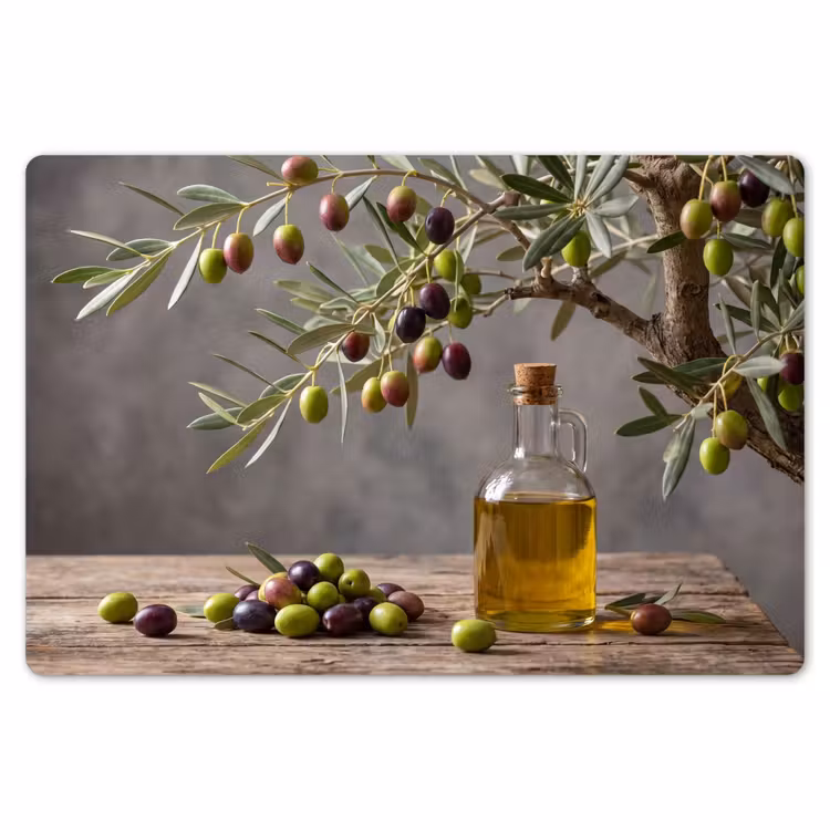 Placemat - 6 stuks - Olijfboom - Olijven - Natuur — 7