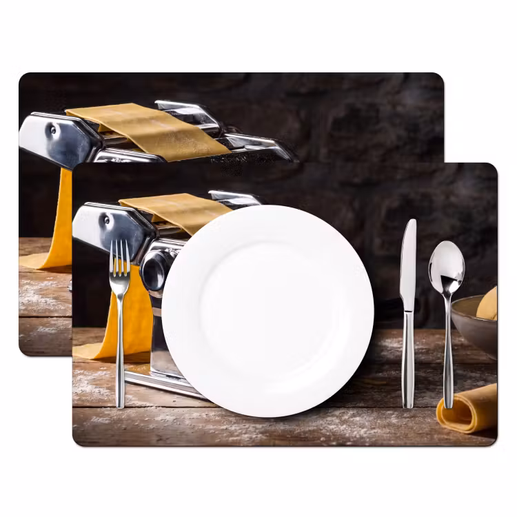 Placemat - 6 stuks - Pasta - Vers - Koken — 2