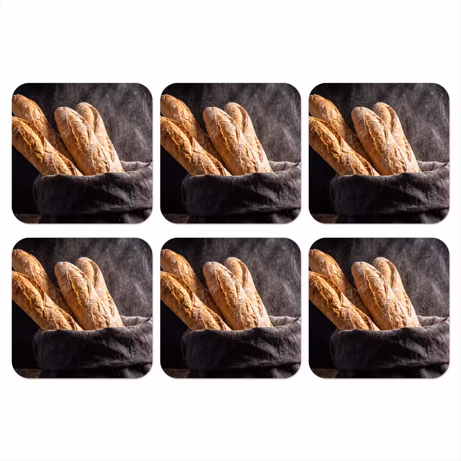 Onderzetter - Brood - Zak - Eten — 1