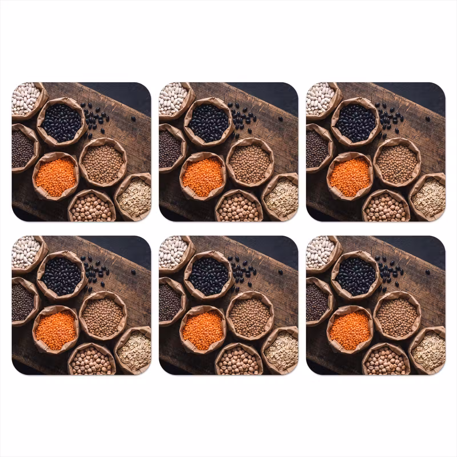 Onderzetter - Eten - Zakjes - Voeding — 1