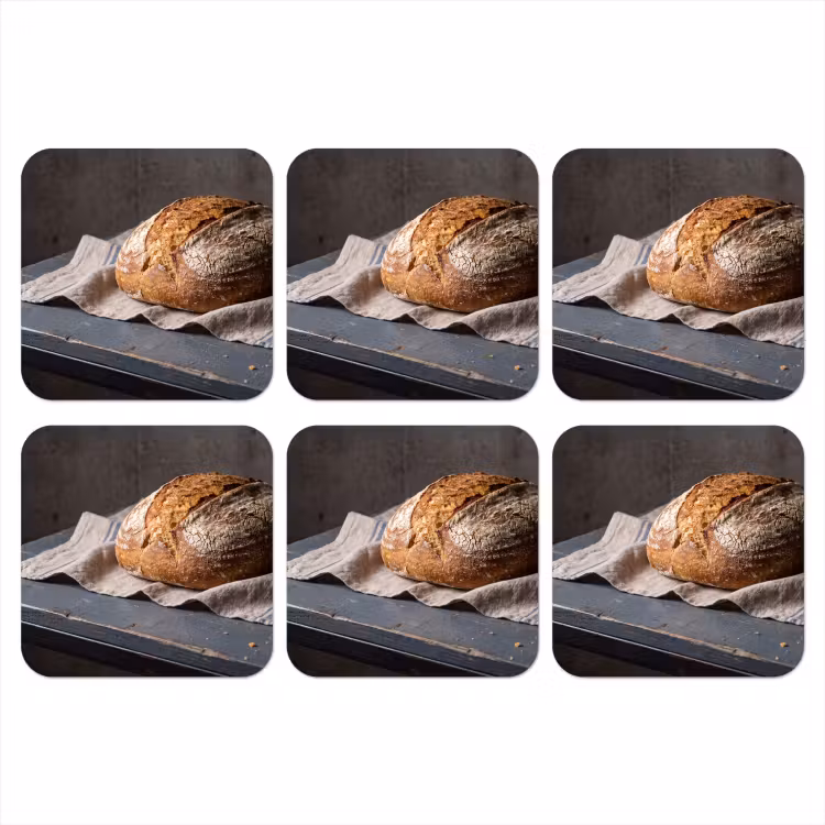 Onderzetter - Brood - Rustiek - Eten — 1