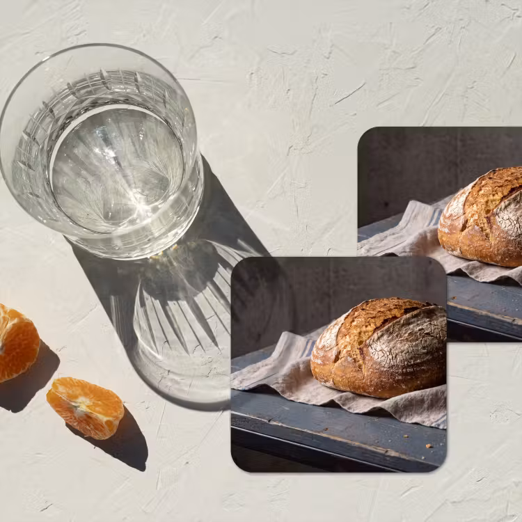 Onderzetter - Brood - Rustiek - Eten — 2