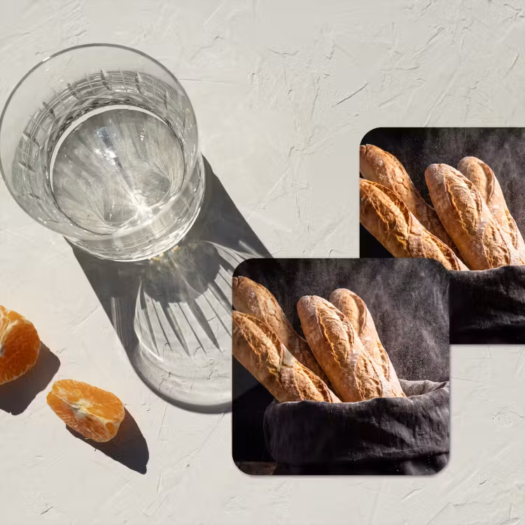 Onderzetter - Brood - Zak - Eten — 2