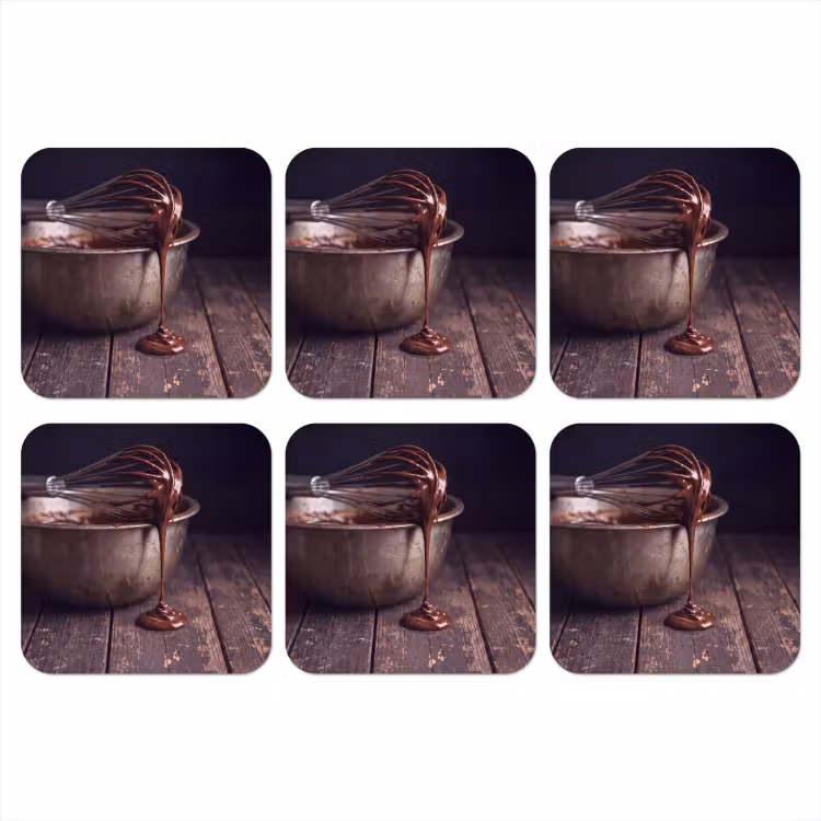 Onderzetter - Chocolade - Beslag - Eten — 1
