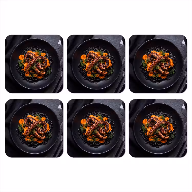 Onderzetter - Eten - Octopus - Modern — 1