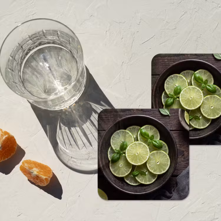 Onderzetter - Fruit - Groen - Eten — 2