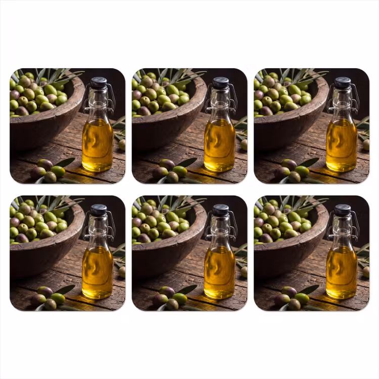 Onderzetter - Olijven - Eten - Rustiek — 1