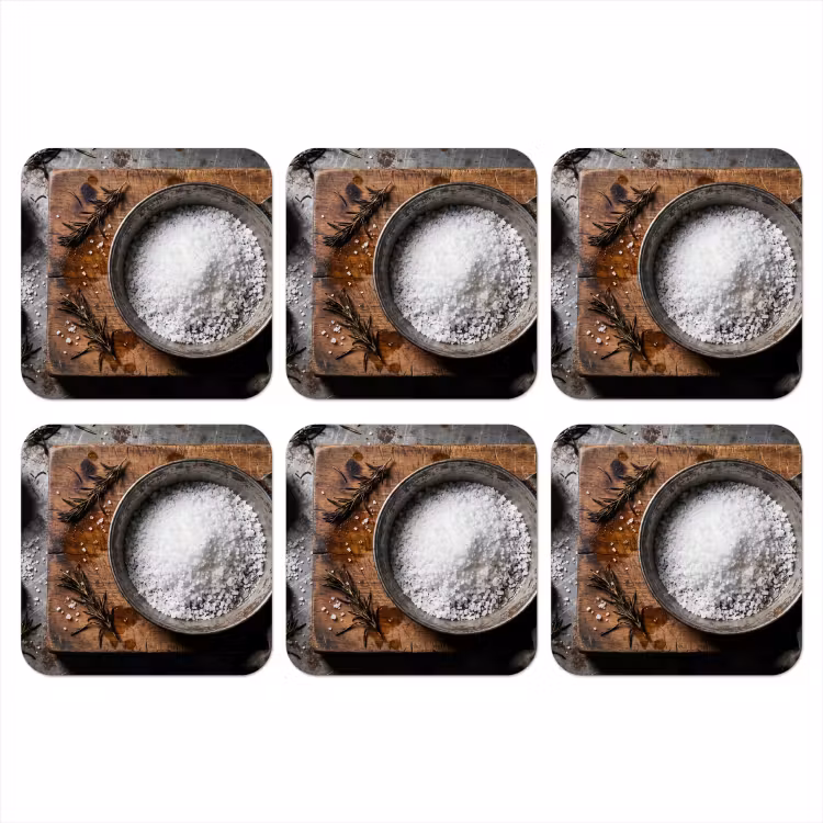 Onderzetter - Zout - Keuken - Rustiek — 1
