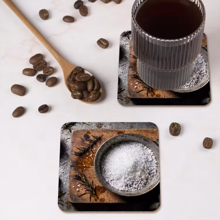 Onderzetter - Zout - Keuken - Rustiek — 4