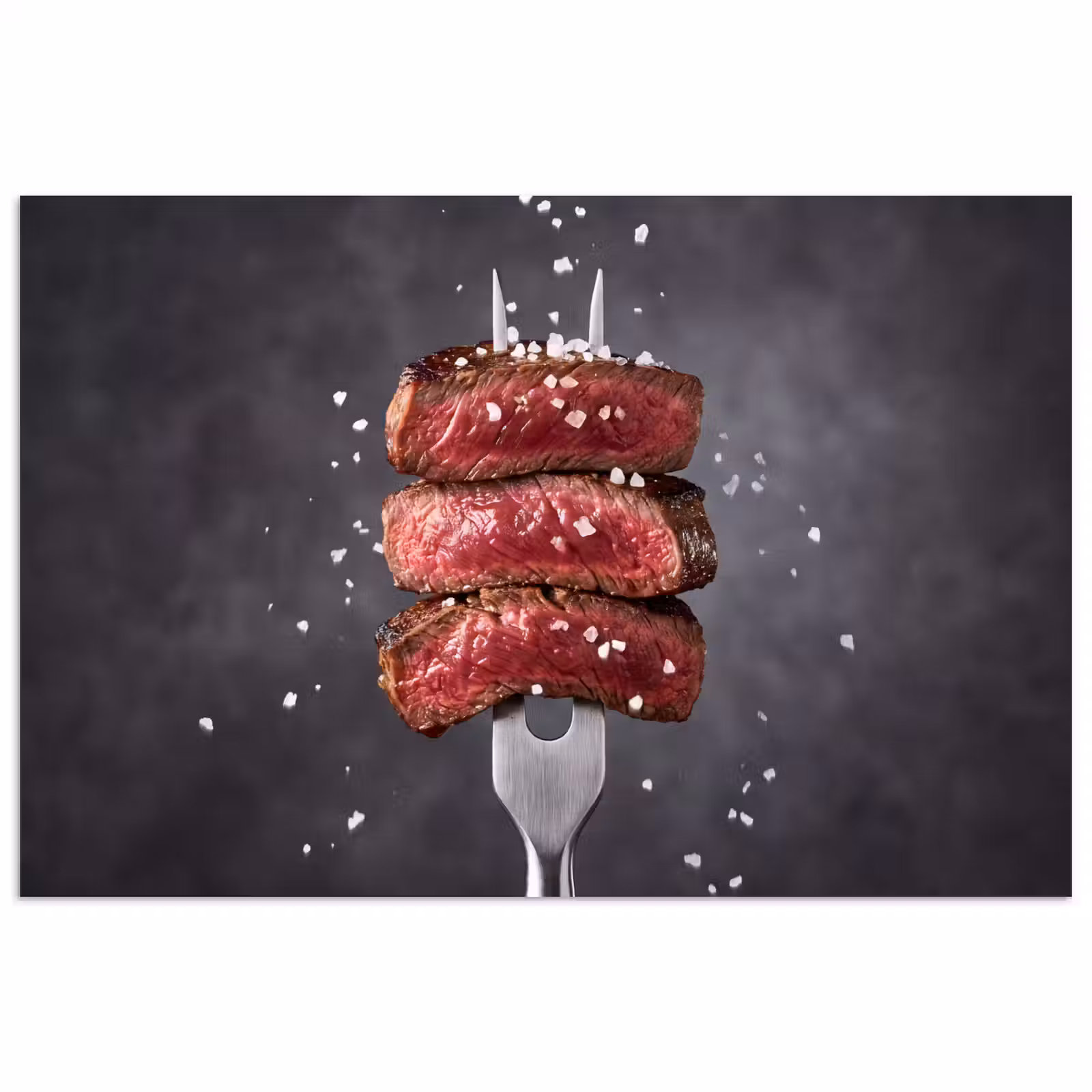 Poster - Eten - Vlees - Zout — 1