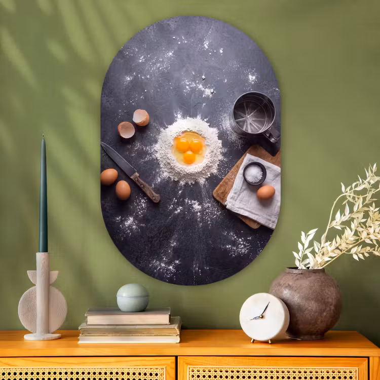 Muurovaal - Glas - Eten - Bakken - Keuken — 2
