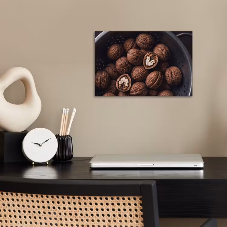 Poster - Walnoot - Eten - Donker — 2