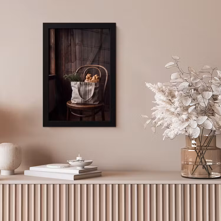 Poster met lijst - Brood - Kruiden - Eten — 5