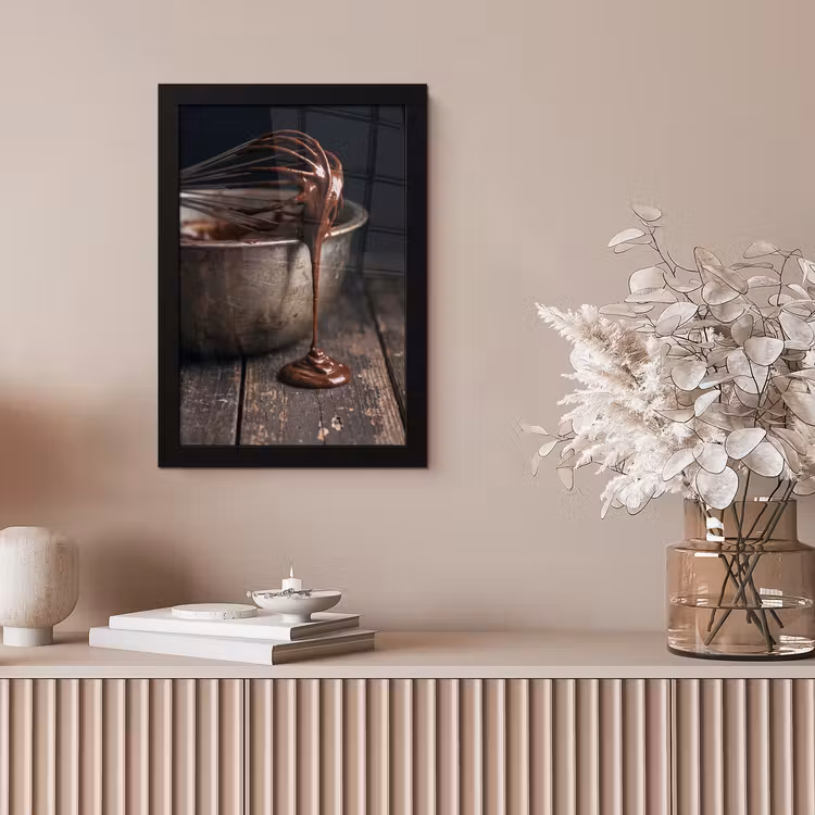 Poster met lijst - Chocolade - Beslag - Eten — 5