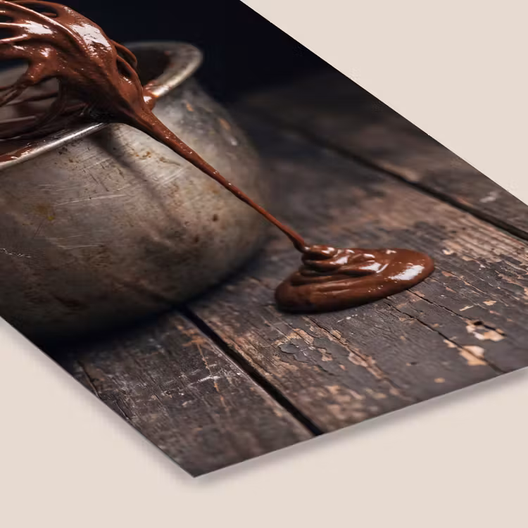 Poster met lijst - Chocolade - Beslag - Eten — 7