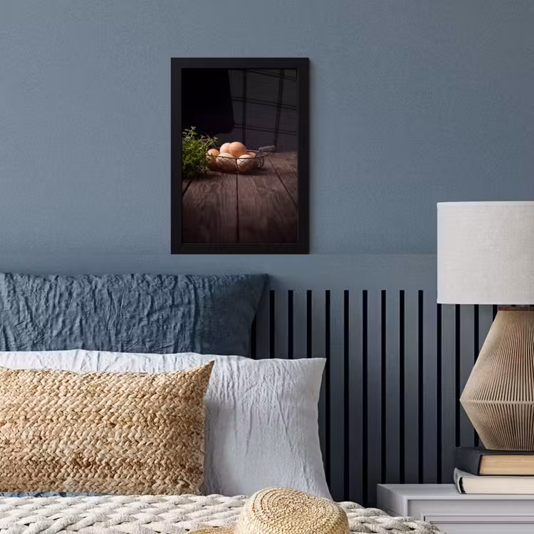 Poster met lijst - Eieren - Mand - Eten — 3