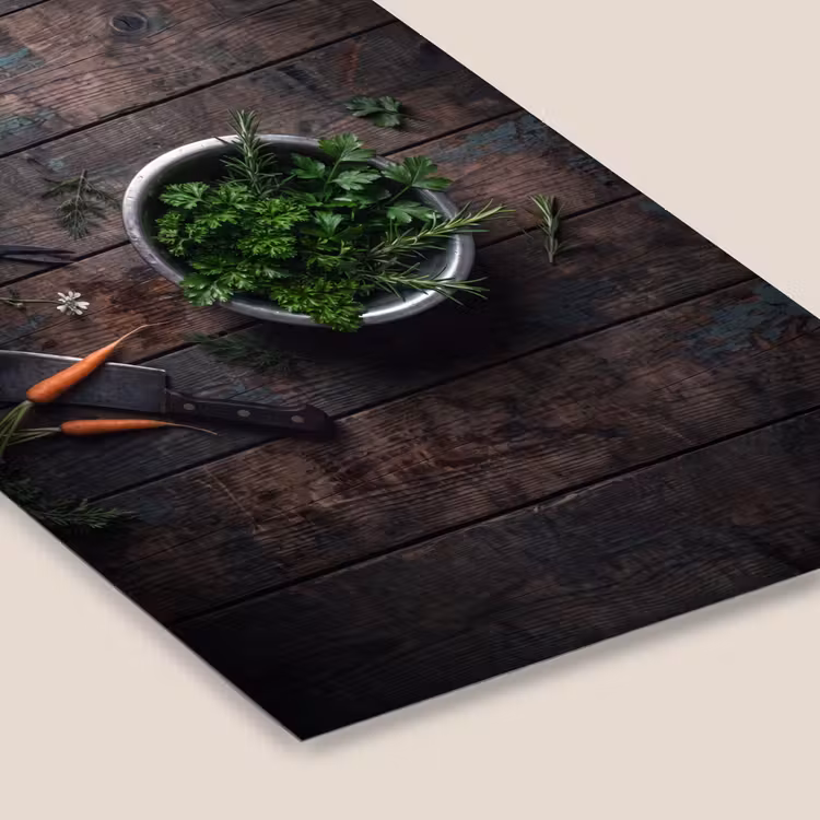 Poster met lijst - Groenten - Hout - Eten — 7