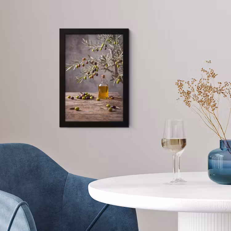 Poster met lijst - Olijfboom - Olijven - Natuur — 4