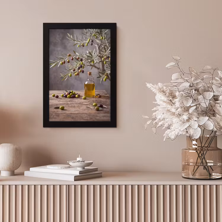 Poster met lijst - Olijfboom - Olijven - Natuur — 5