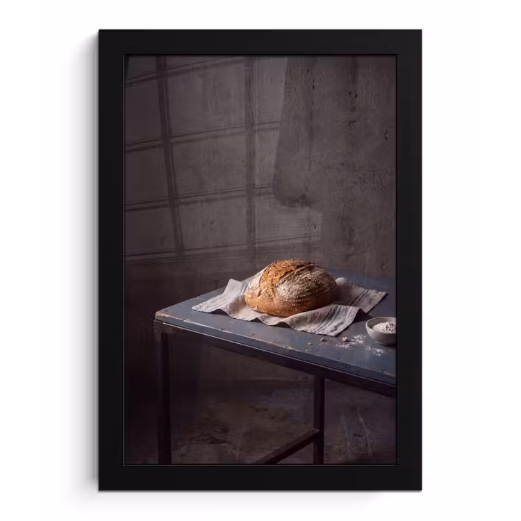 Poster met lijst - Brood - Rustiek - Eten — 1