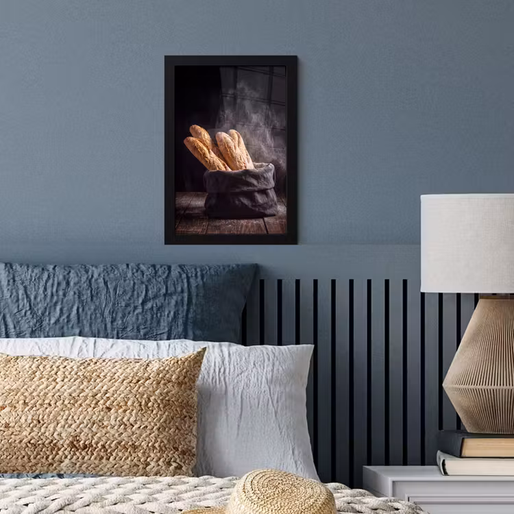 Poster met lijst - Brood - Zak - Eten — 3