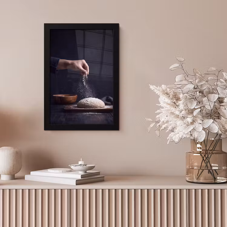 Poster met lijst - Deeg - Hand - Bakken — 5