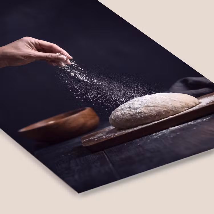 Poster met lijst - Deeg - Hand - Bakken — 7