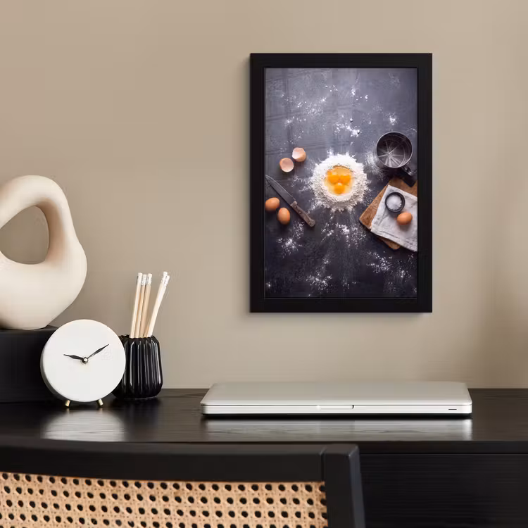 Poster met lijst - Eten - Bakken - Keuken — 2