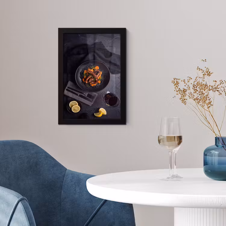Poster met lijst - Eten - Octopus - Modern — 4